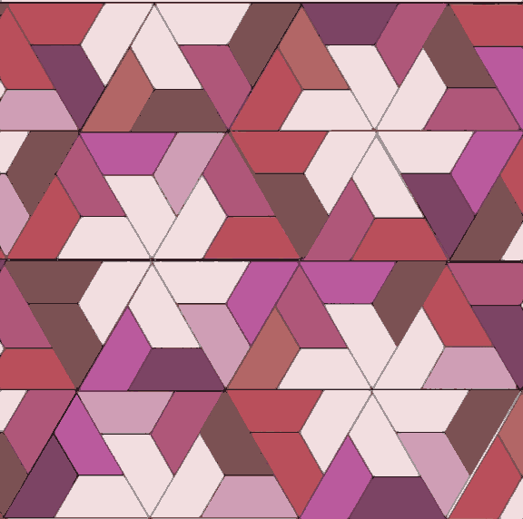 vector polygon background with irregular tessellation pattern